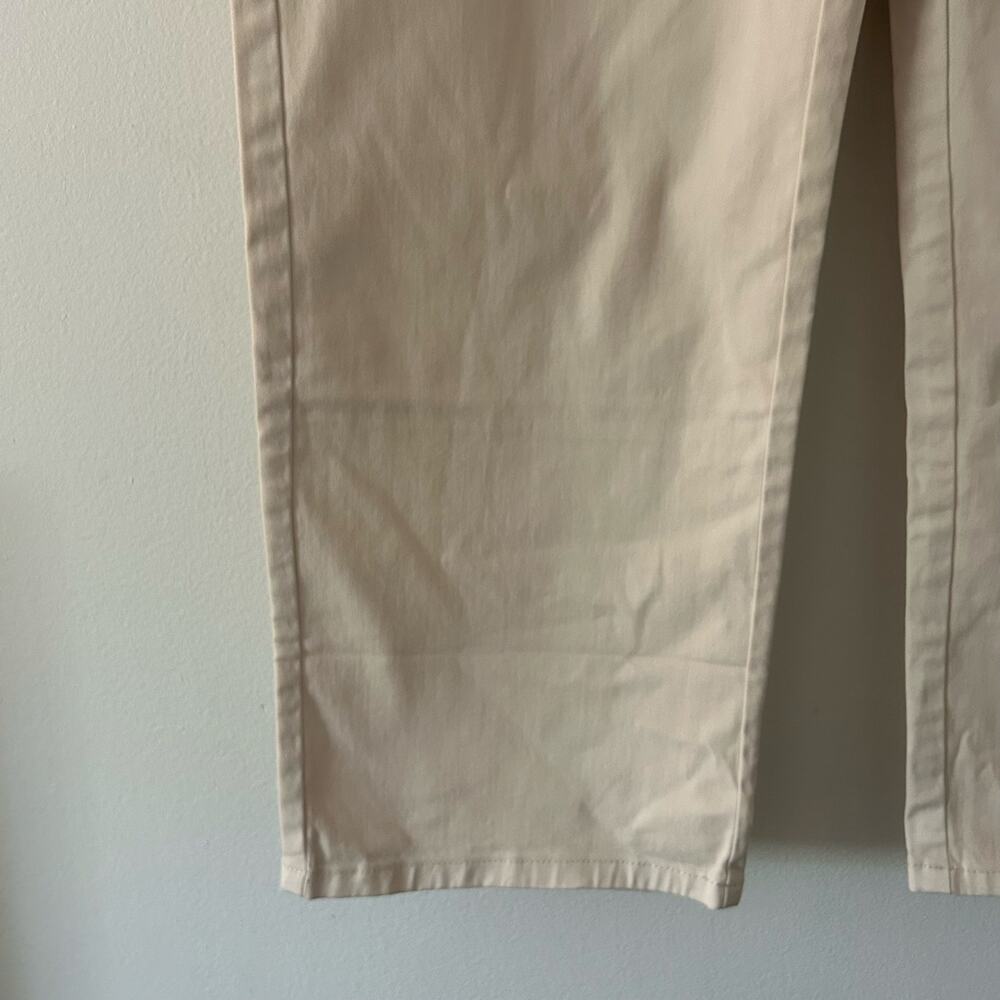 J. Crew Women's Straight Leg High Rise Kate Chino Khaki Pants Size 16 New - Picture 4 of 9